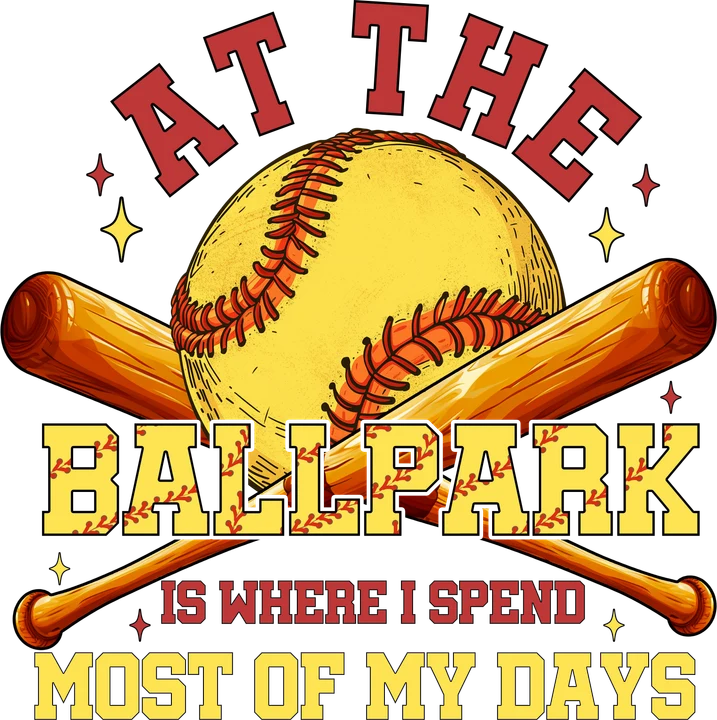At The Ballpark DTF Transfer