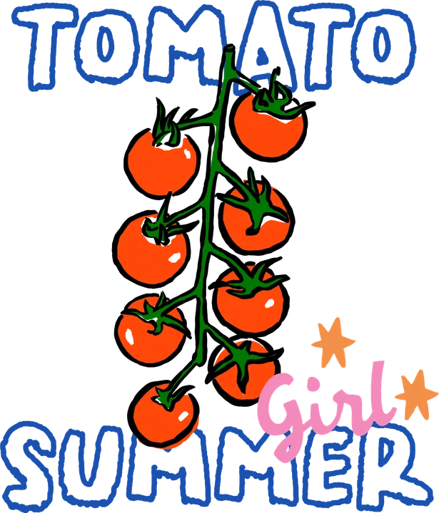 Tomato Girl Summer DTF Transfer