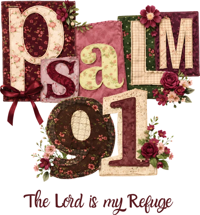 Psalm 91 DTF Transfer