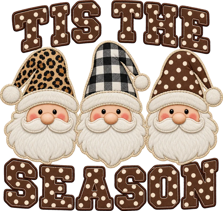 Three Gnomes DTF Transfer