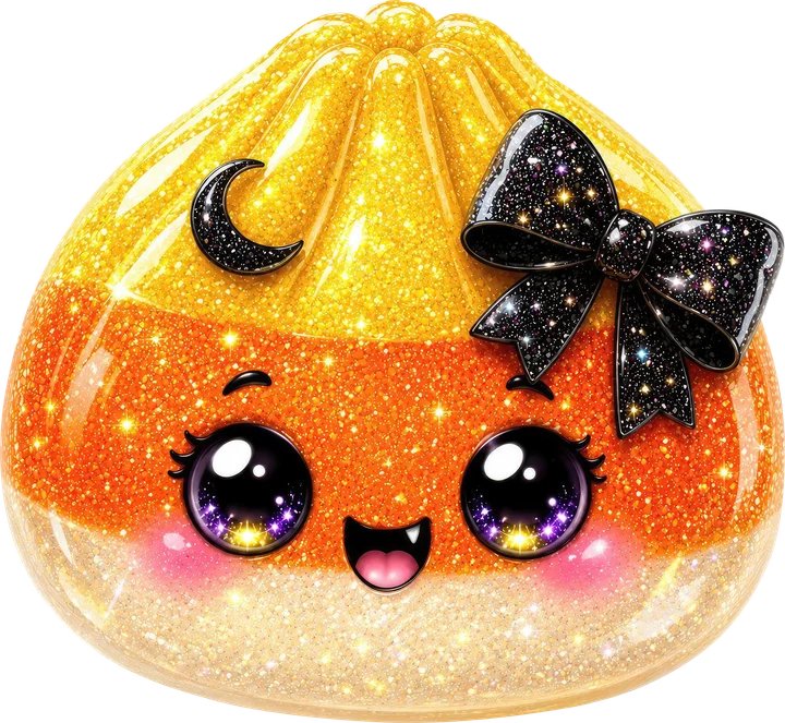 Candy Corn Dumpling DTF Transfer