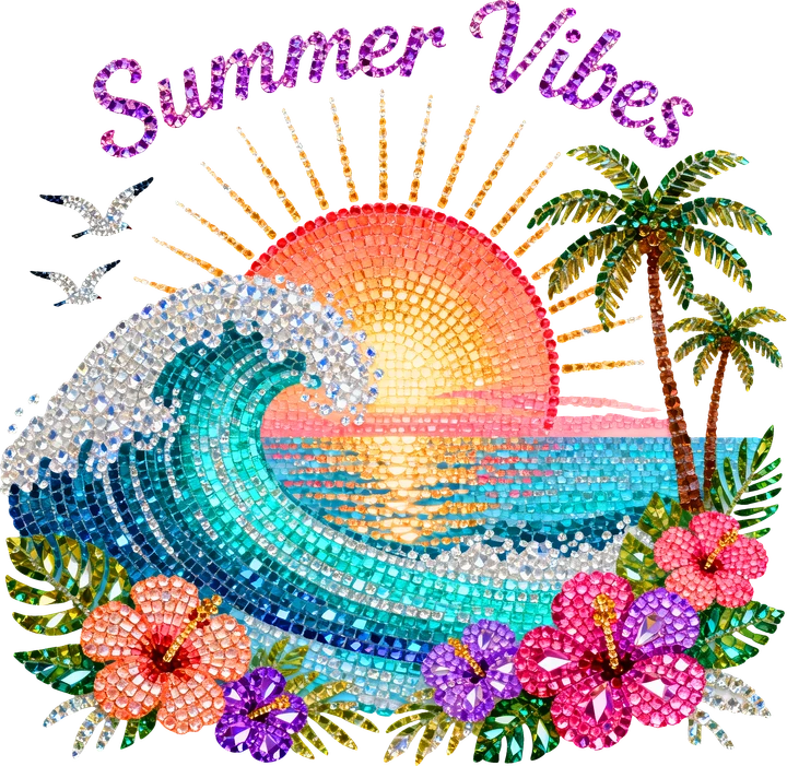 Summer Vibes DTF Transfer