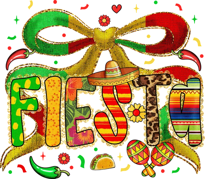 Fiesta Celebration DTF Transfer