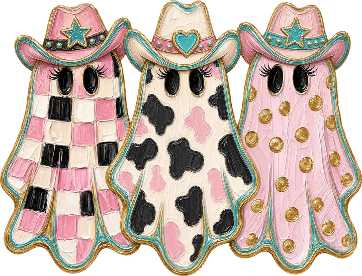 Cowgirl Ghosts DTF Transfer