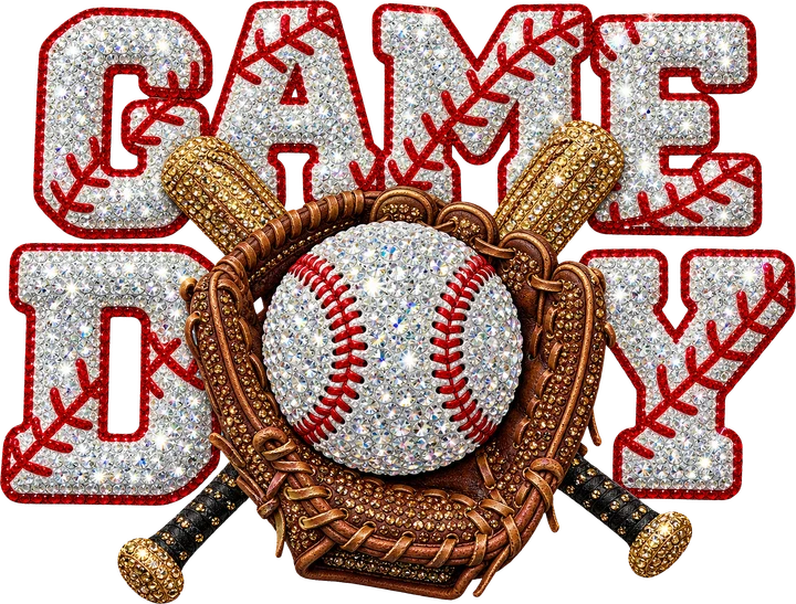 Game Day Baseball DTF Transfer