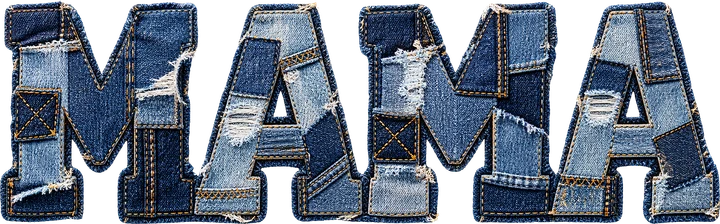 Denim Mama DTF Transfer