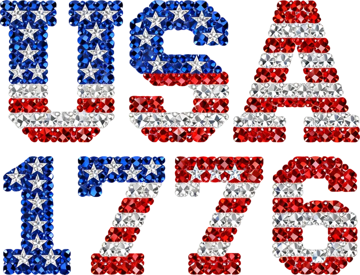 Estados Unidos, 1776 — DTF Transfer