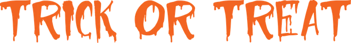 Trick or Treat — DTF 转印图案