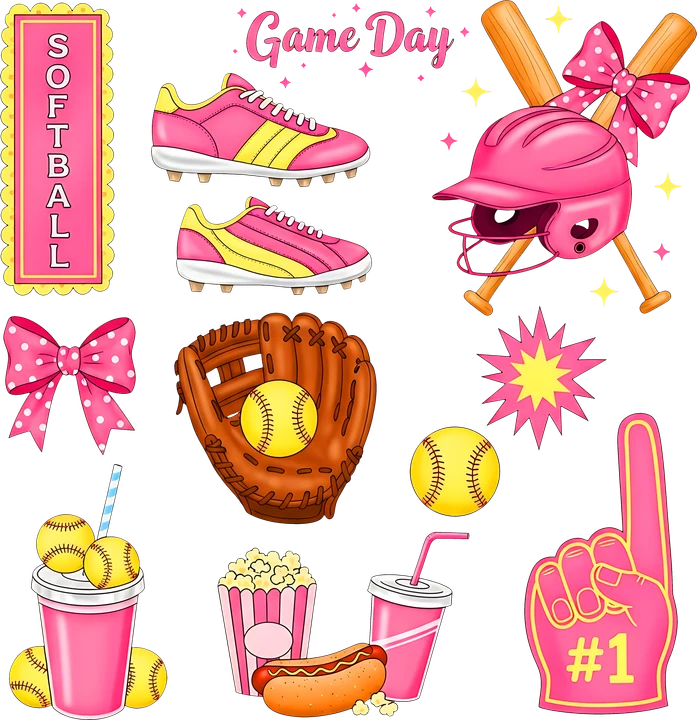 Game Day Softball DTF Transfer