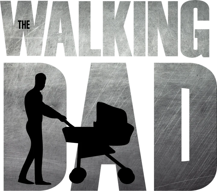The Walking Dad DTF Transfer
