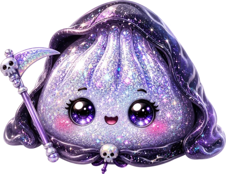 Galaxy Dumpling Reaper DTF Transfer