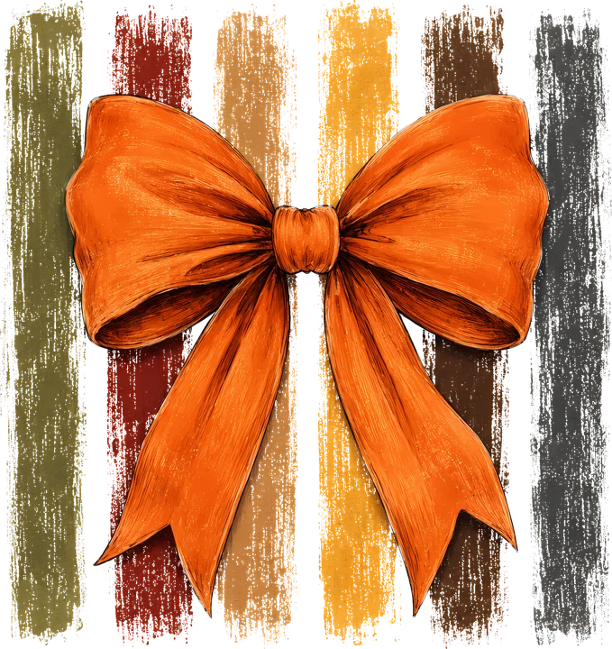 Autumn Bow DTF Transfer