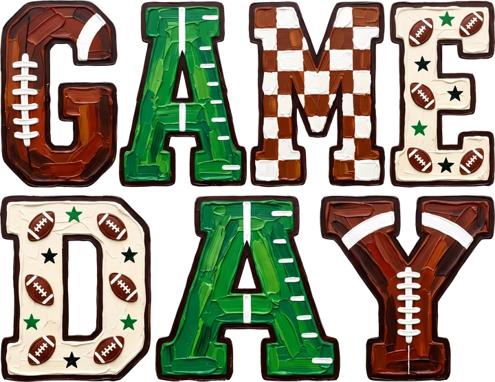 Game Day Football DTF Transfer