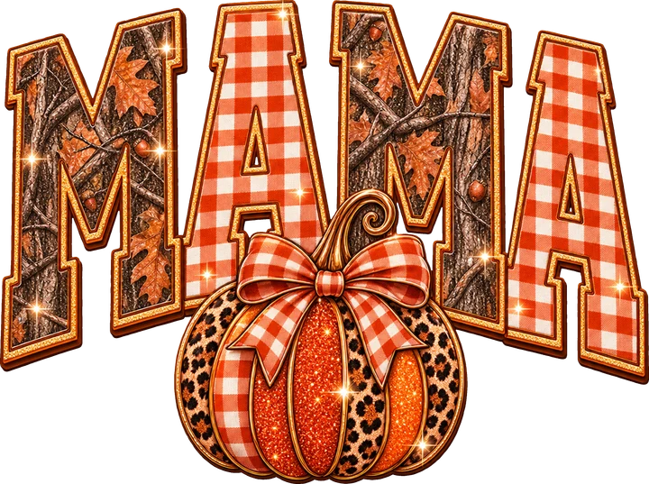 Mama Pumpkin Fall DTF Transfer