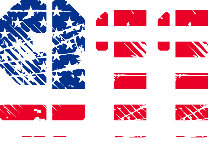 American Flag DTF Transfer