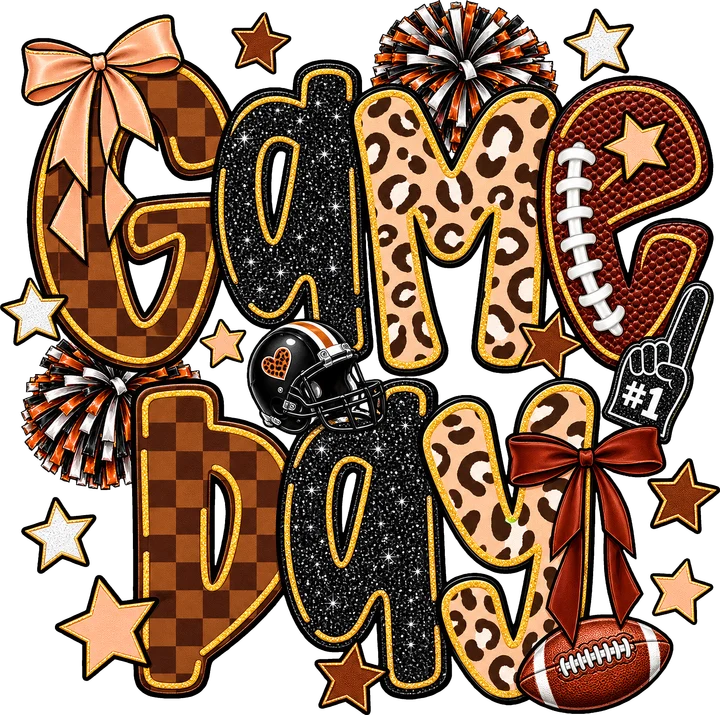Game Day Football DTF Transfer