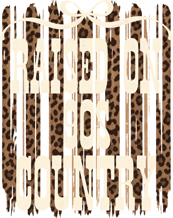 Lumaki sa musika ng country noong dekada '90 — DTF Transfer
