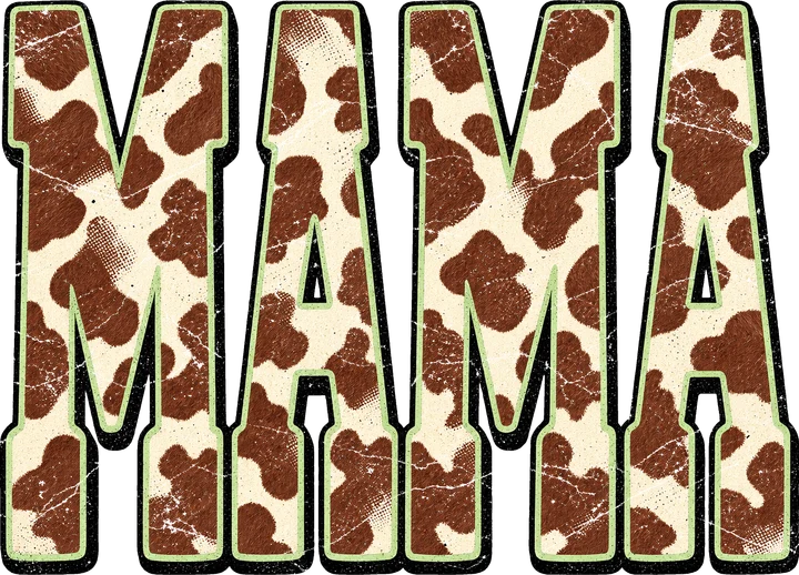 Cowprint Mama DTF Transfer