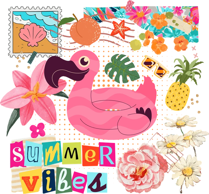 Summer Vibes DTF Transfer