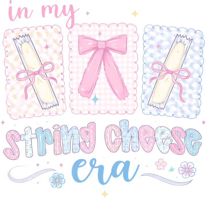 String Cheese Era DTF Transfer