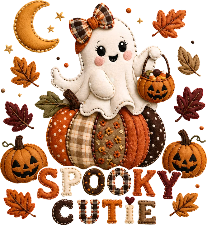 Spooky Cutie Ghost DTF Transfer