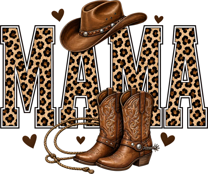 Cowboy Mama DTF Transfer