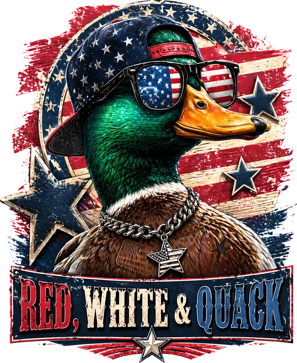 American bird with Flag DTF Transfer
