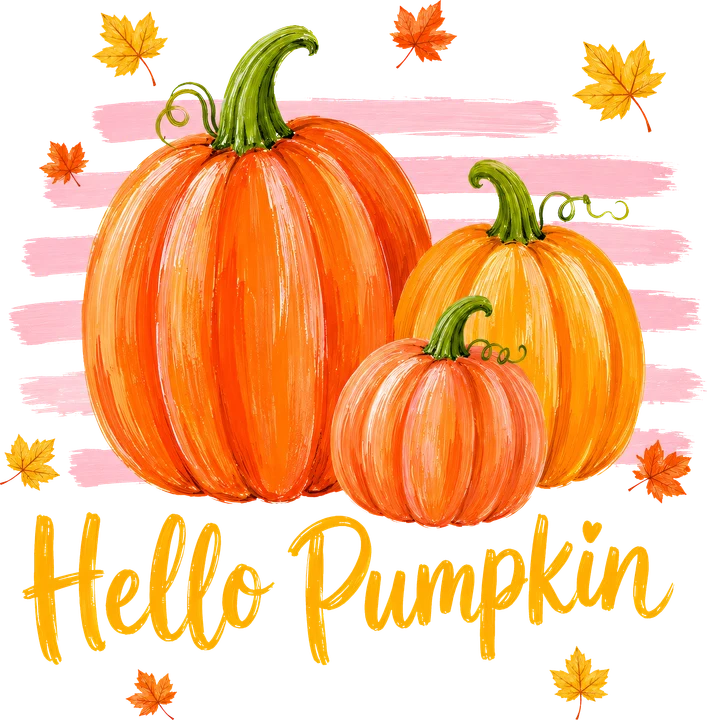 Hola, calabaza — Transfer DTF