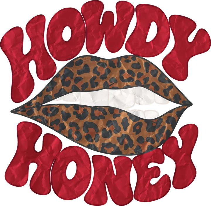 "Howdy" "Honey" Labi — DTF Transfer