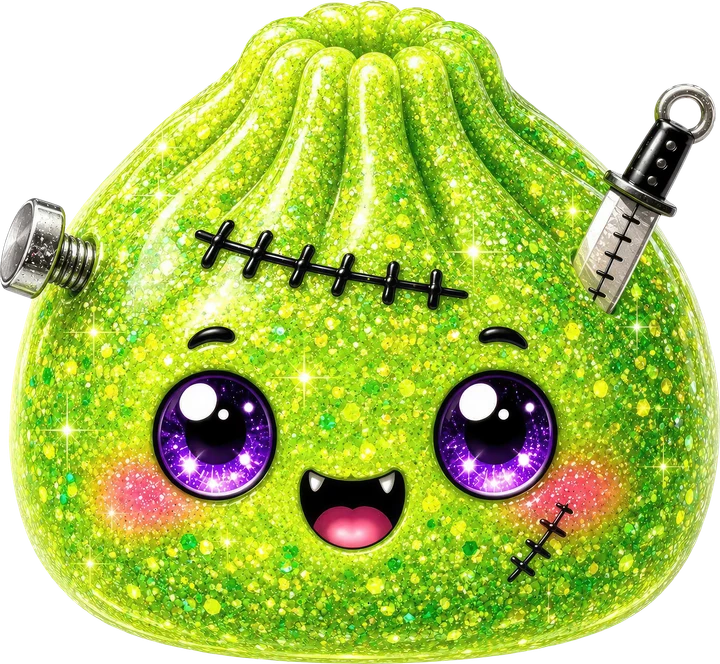 Frankenstein Dumpling DTF Transfer