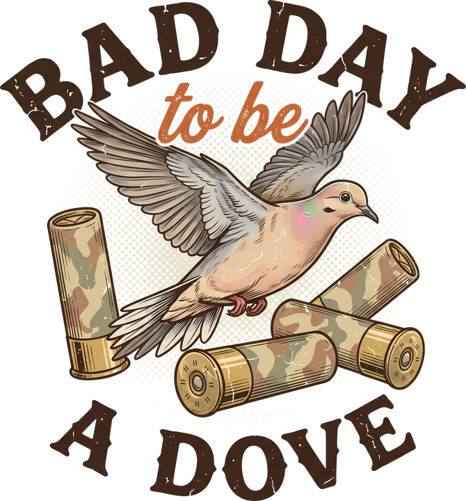 Bad Day to be a Dove DTF Transfer