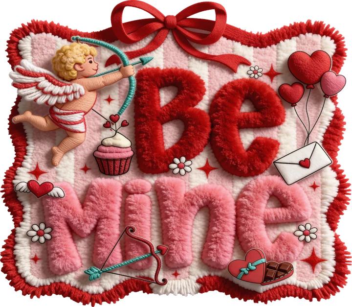 Be Mine Valentine DTF Transfer