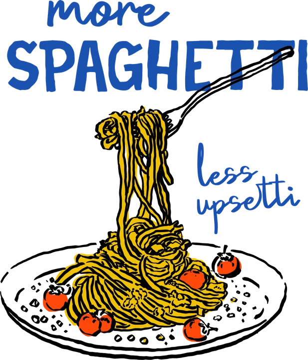 Spaghetti Fork DTF Transfer