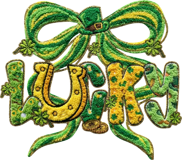 Lucky Irish Bow DTF Transfer