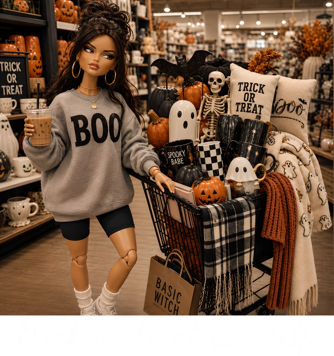 Halloween Shopping Spree DTF Transfer