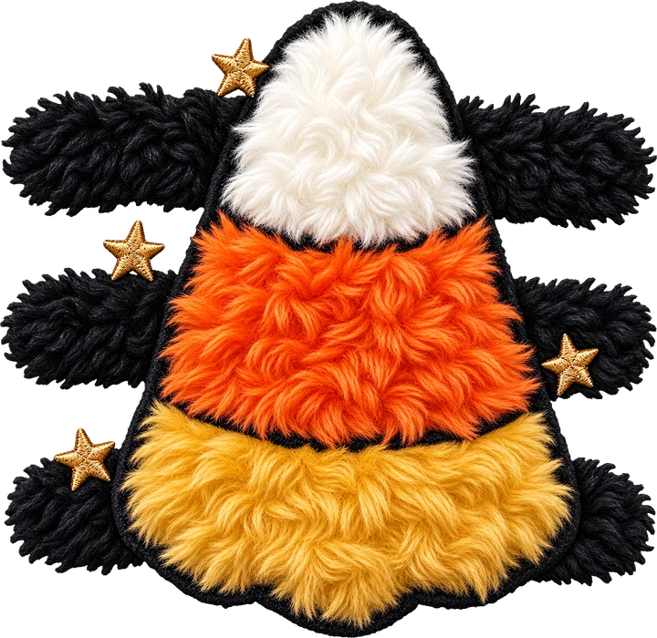 Candy Corn Spider DTF Transfer