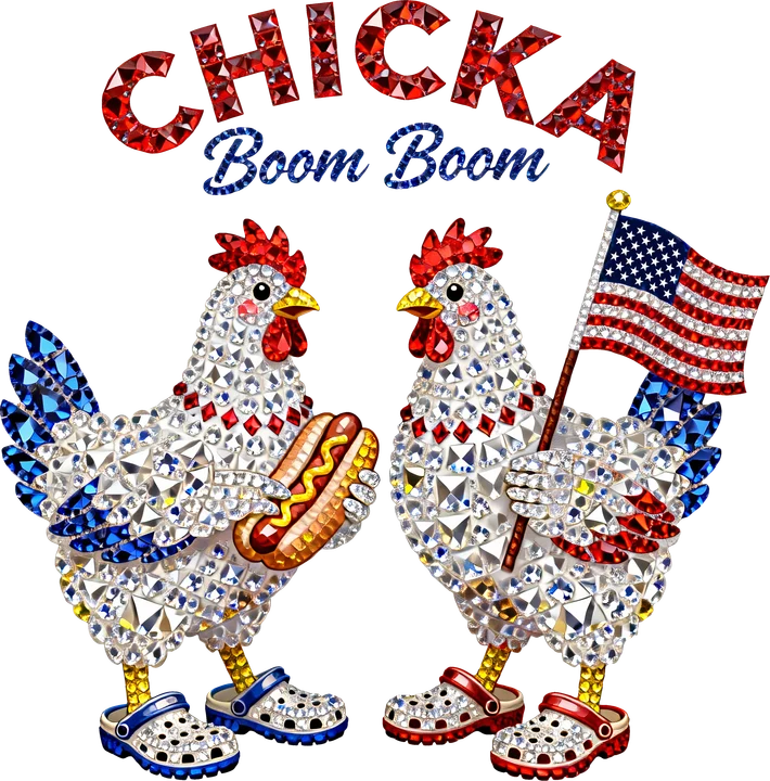 Chicka Boom Boom DTF Transfer