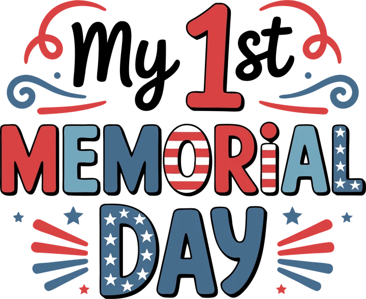 My 1st Memorial Day DTF Transfer