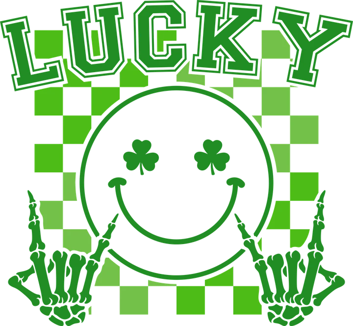 Masayang ngiti ng Shamrock — DTF Transfer