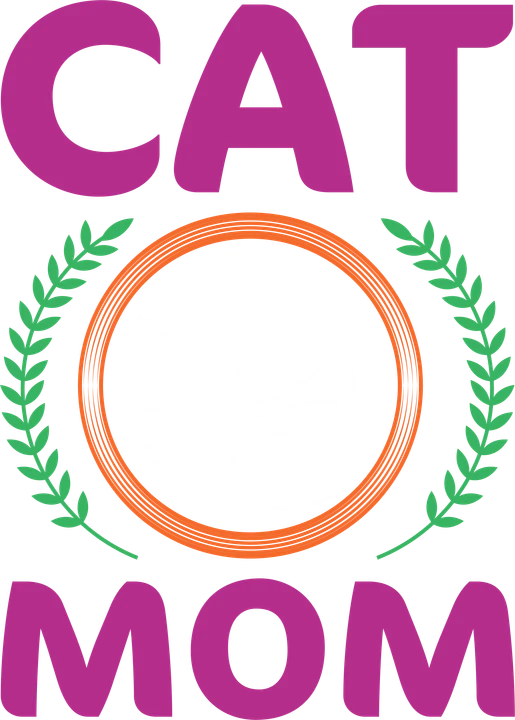 Cat Mom Badge DTF Transfer
