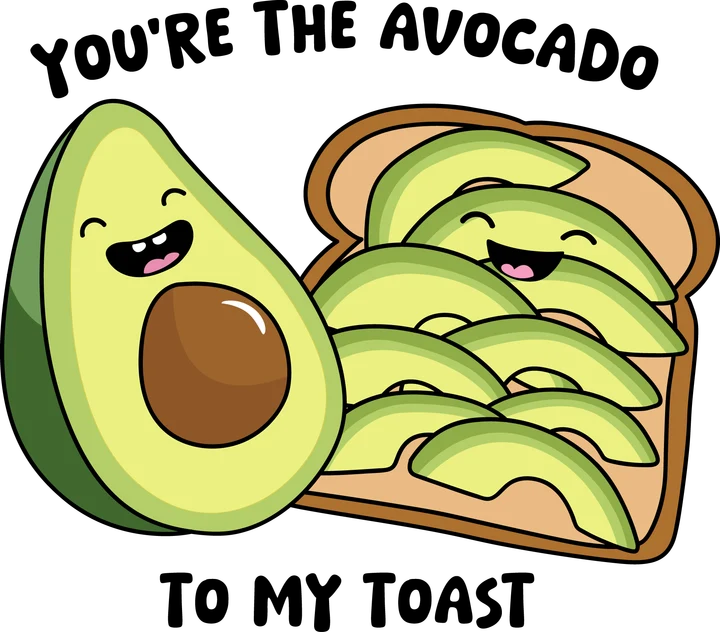 Ikaw ang avocado sa toast ko — DTF Transfer