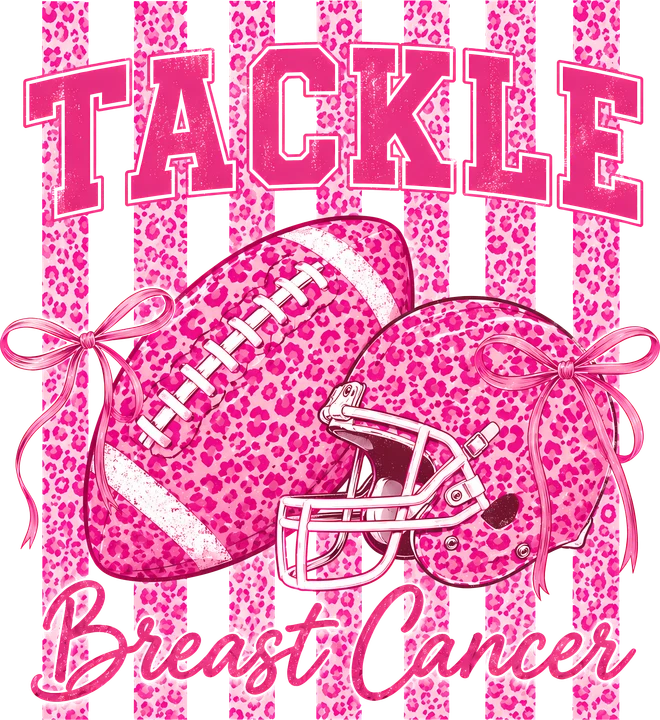 Tackle Breast Cancer DTF Transfer