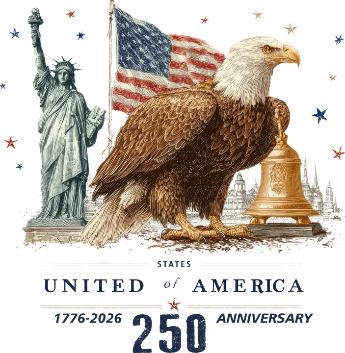 American Symbols DTF Transfer