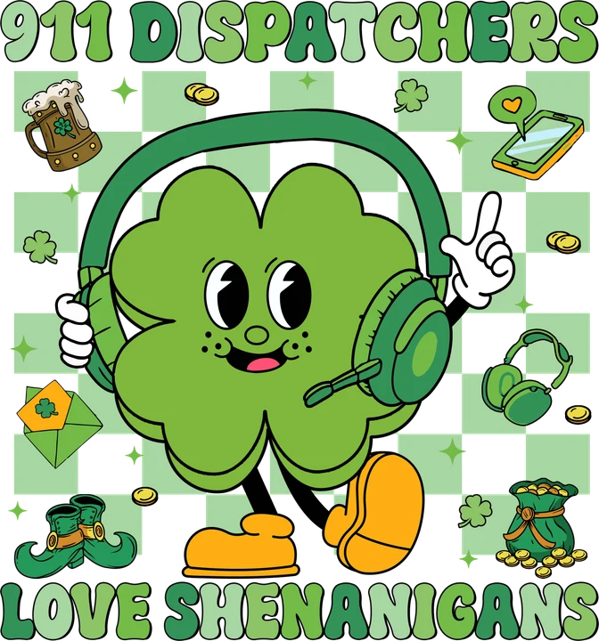 Shamrock Dispatcher DTF Transfer