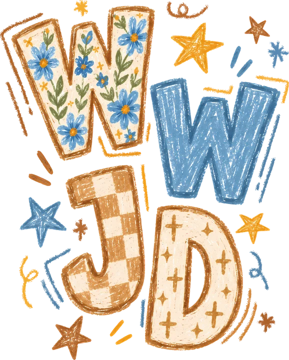 WWD Jesus DTF Transfer