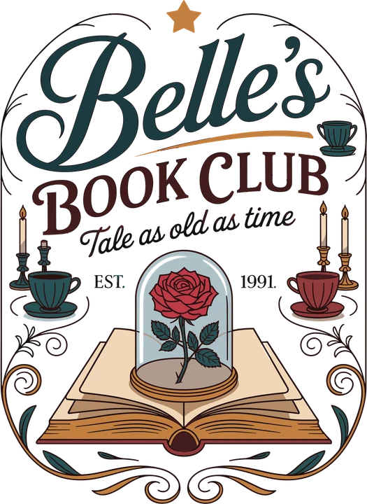 Rose in a Glass Dome Book Club DTF Transfer