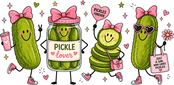 Pickle Friends DTF Transfer
