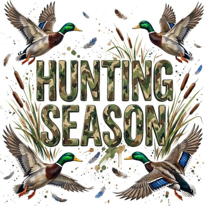 Hunting Season birds DTF Transfer