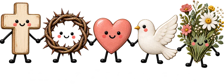 Christian Symbols DTF Transfer