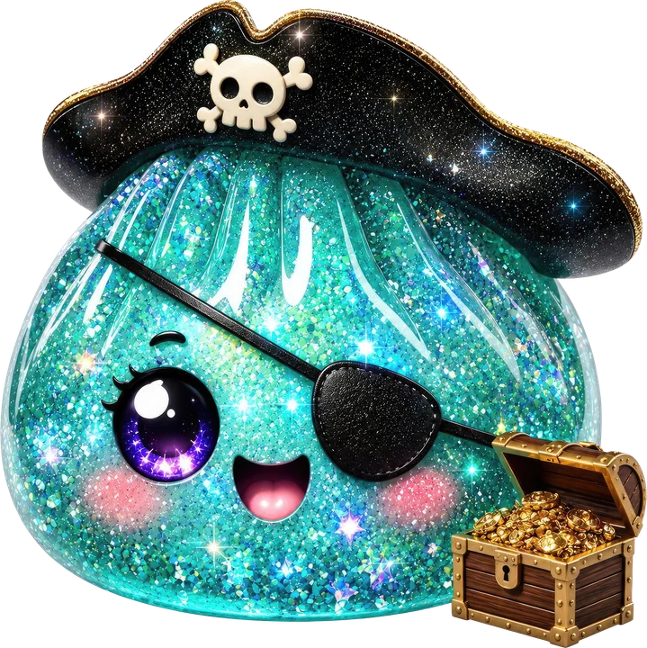 Pirate Dumpling DTF Transfer